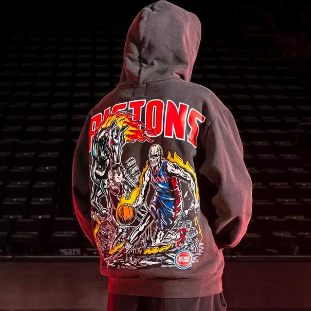 Warren Lotas Detroit Pistons hoodie